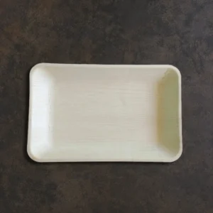 Areca rectangle tray